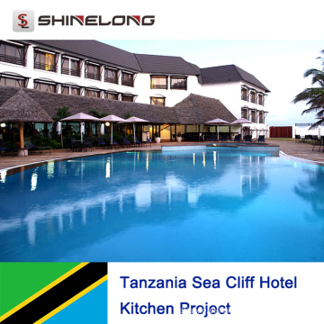 Projecto de Cozinha do Hotel Sea Cliff da Tanzânia